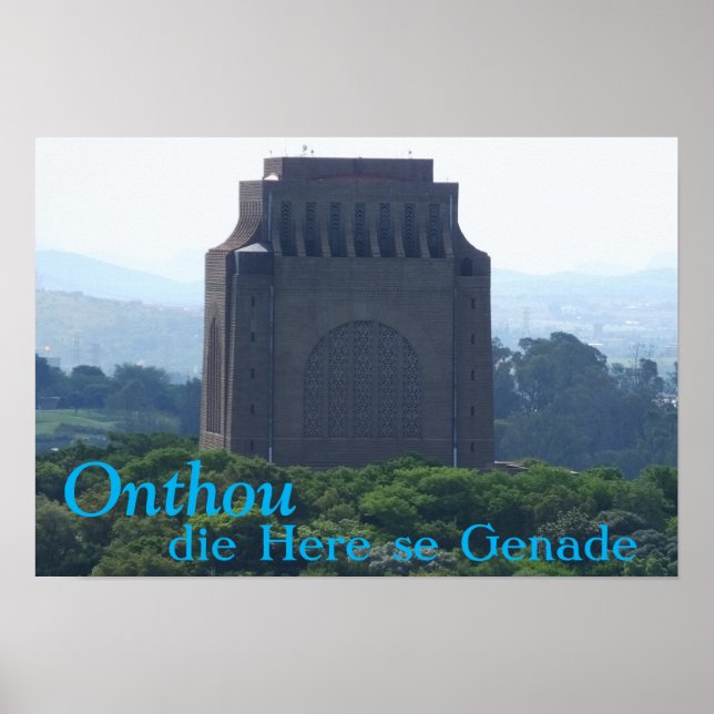Onthou Sy Genade Poster (Vorne)
