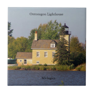 Ontonagon Lighthouse 2023 Fliesen