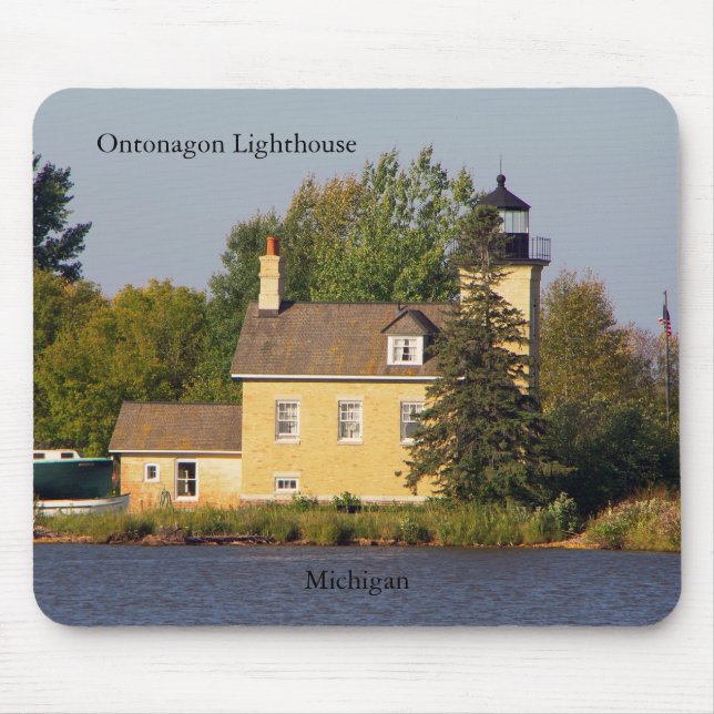 Ontonagon Lighthouse 2023 Mousepad (Vorne)