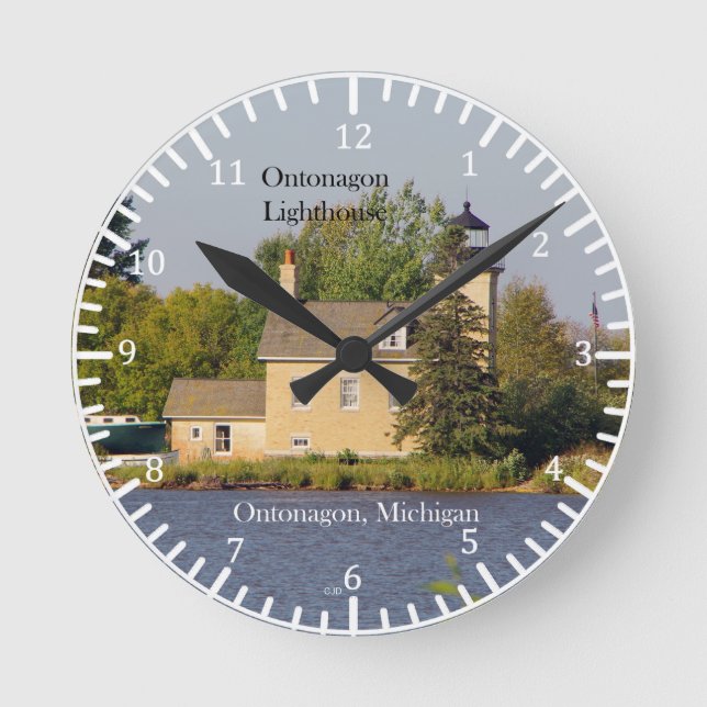 Ontonagon Lighthouse 2023 Uhr (Vorderseite)