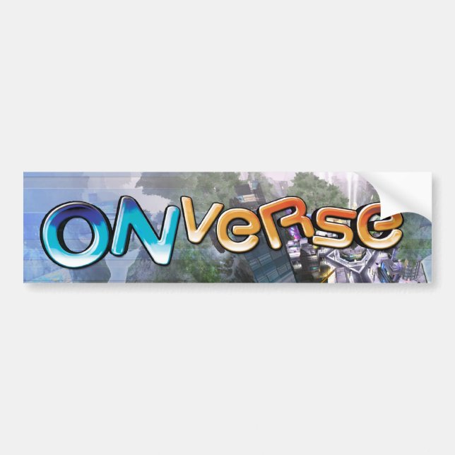 Onverse Logo-Autoaufkleber Autoaufkleber (Vorne)