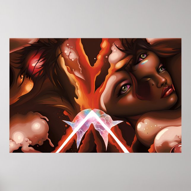 Onward Broken Dreamers Surreal Poster (Vorne)