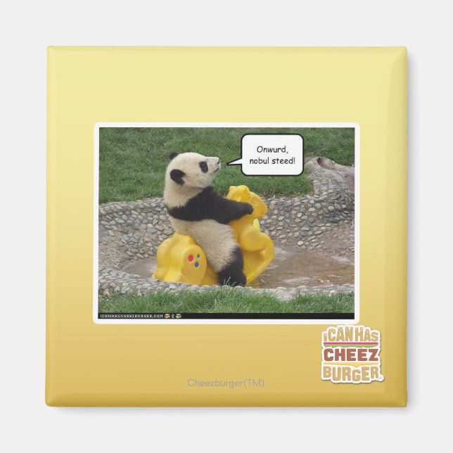 Onwurd, nobul Steed! Magnet (Vorne)