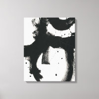 Onyx Gesture - Schwarze Paint Strokes