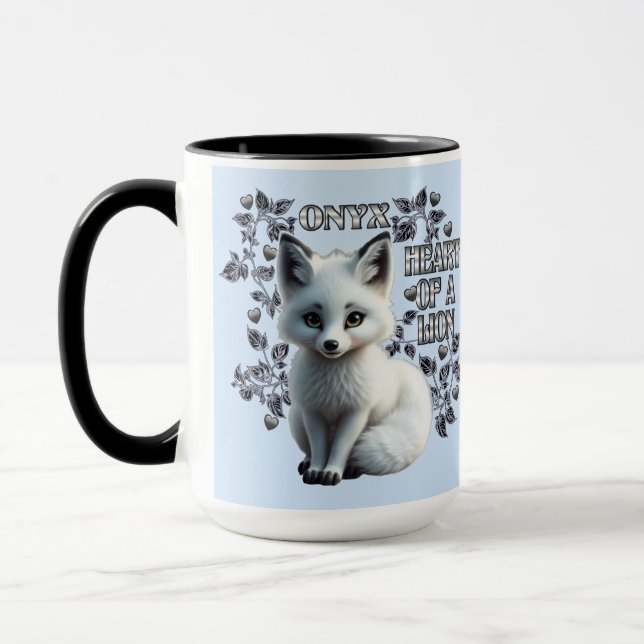 Onyx - Herz eines Löwen   Tasse (Links)