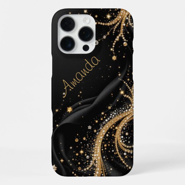 Onyx Luxe iPhone 16 Pro Max Hülle (Rückseite)