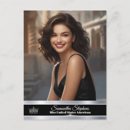 Onyx Shine Cartes de Promo Monoface pour Concours 