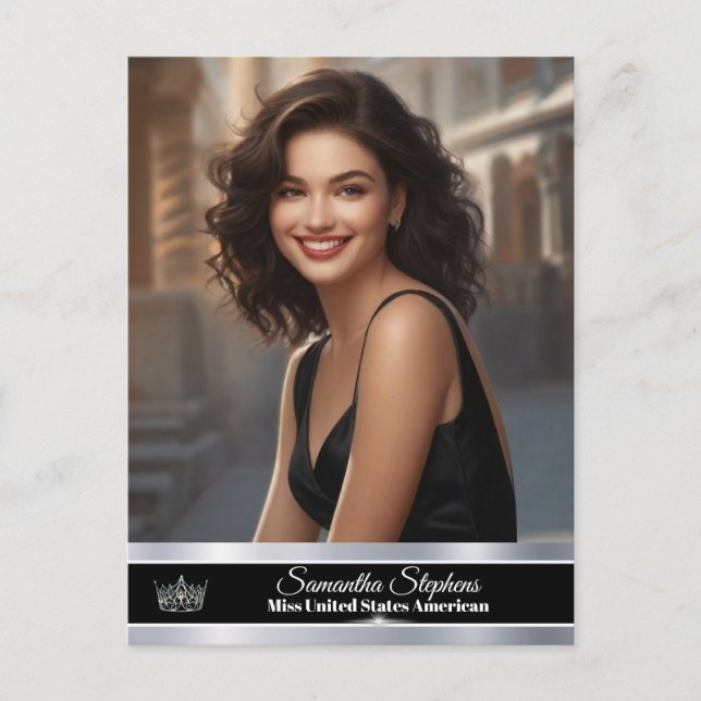 Onyx Shine Pageant Promo Postkarte (Vorderseite)