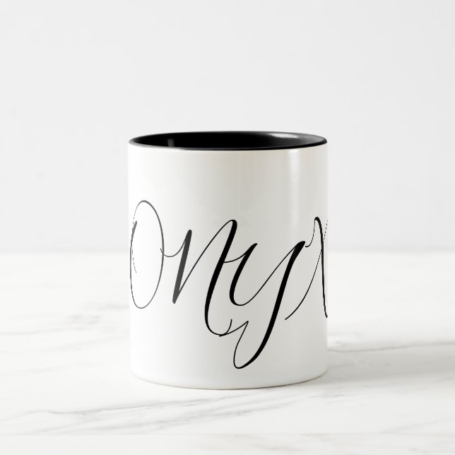 ONYX-Tasse Zweifarbige Tasse (Mittel)