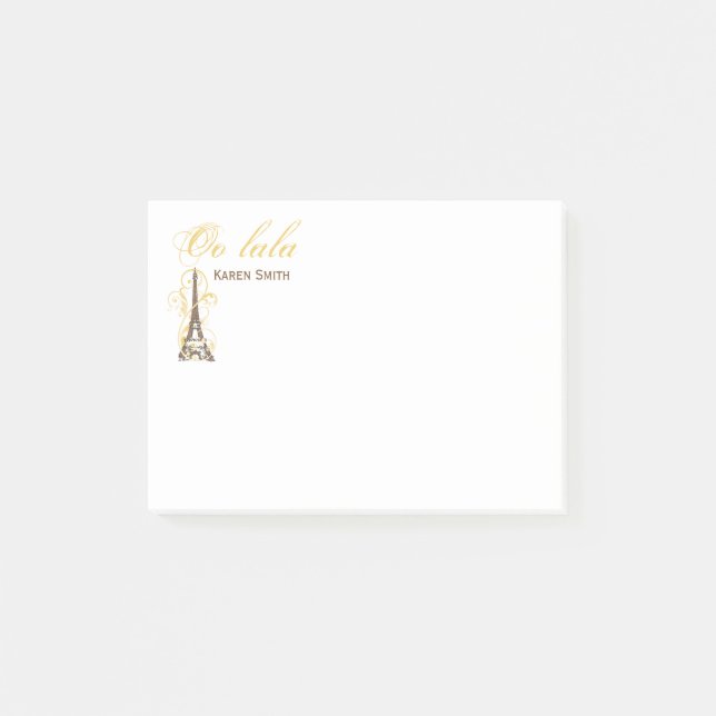 Oo lala post-it klebezettel (Vorderseite)