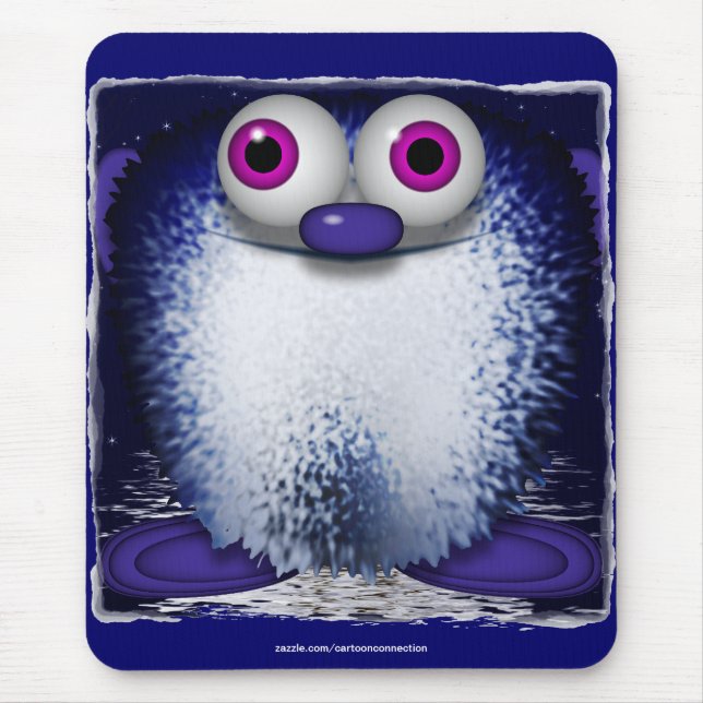 Oogle den Niedlichen Wuzzy Hintern bei Night Kids  Mousepad (Vorne)