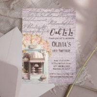 Ooh La French Floral Paris Café Party