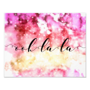 Ooh-La-La-La Fotodruck