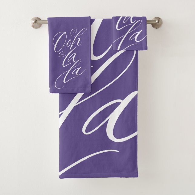 Ooh La La Letting couleur violet ultra violet (En situation)