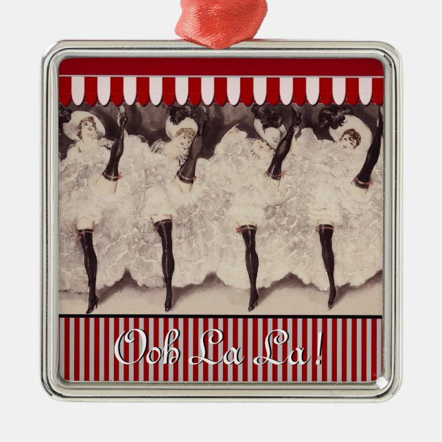Ooh La La! Ornament Aus Metall (Vorne)