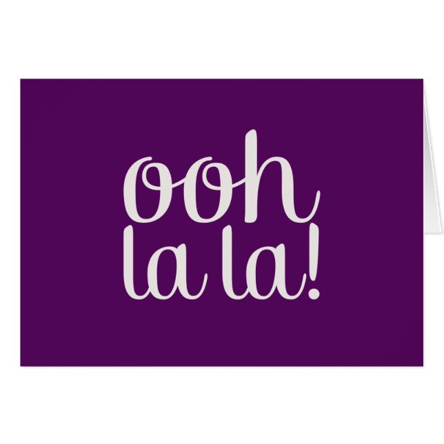 Ooh La Lila (Vorderseite (Horizontal))