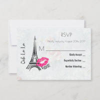 Ooh La Paris Eiffel Tower Vintager UAWG