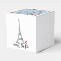 Ooh la Paris Favor Box