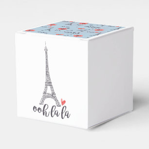 Ooh la Paris Favor Box Geschenkschachtel