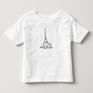 Ooh Lala Paris-Shirt Kleinkind T-shirt