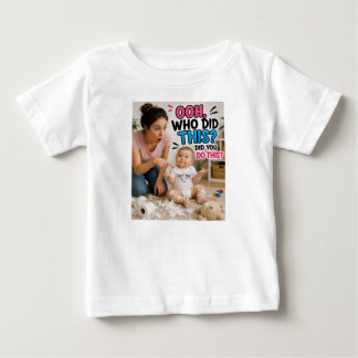 Ooh, Wer war das? – Lustiger Babyspaß Baby T-shirt