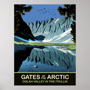 Oolah-Tal im Itkillik, Gates of Arctic Poster