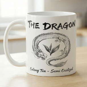 Oolong-Drachen-Tee-Rezept Semi-Oxidiert  Kaffeetasse