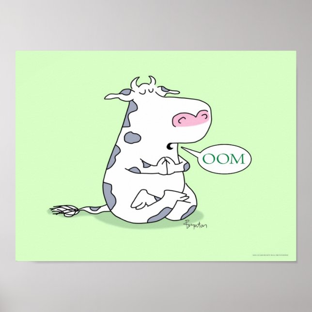OOM COW-Poster von Sandra Boynton Poster (Vorne)