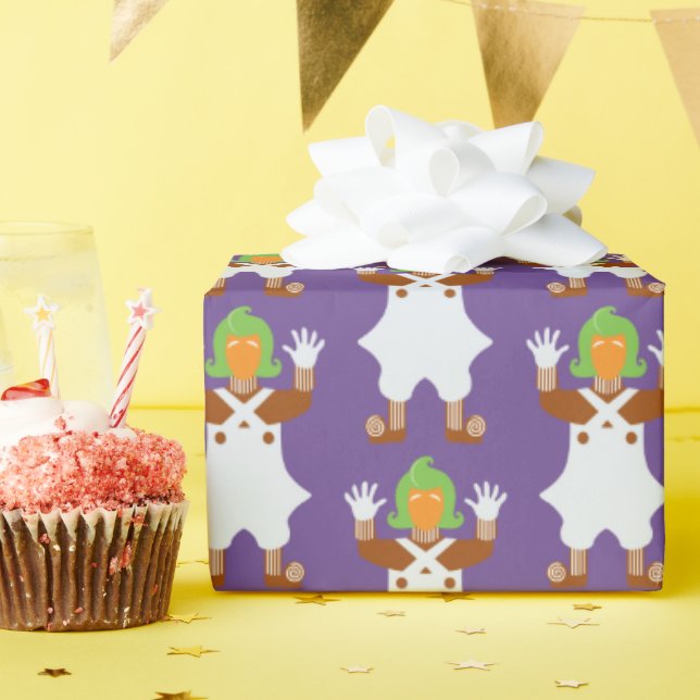 Oompa Loompa Geschenkpapier (Geburtstagsparty)