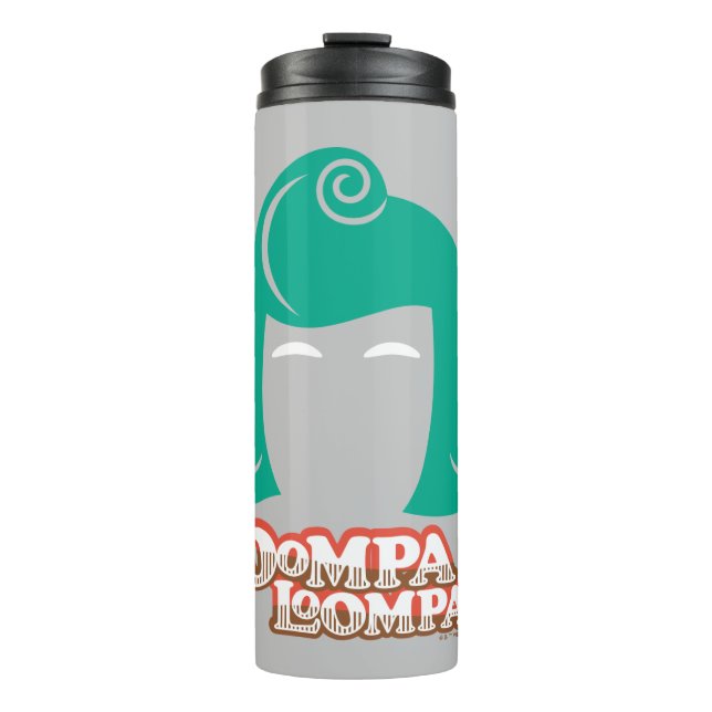 Oompa Loompa Hair Graphic Thermosbecher (Vorderseite)