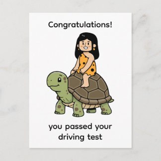 Oona und die Schildkröte Postkarte