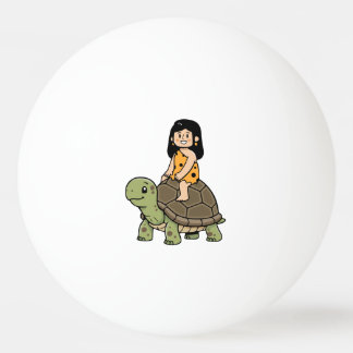 Oona und die Schildkröte Tischtennisball