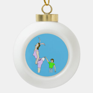 ooo verschwommen keramik Kugel-Ornament