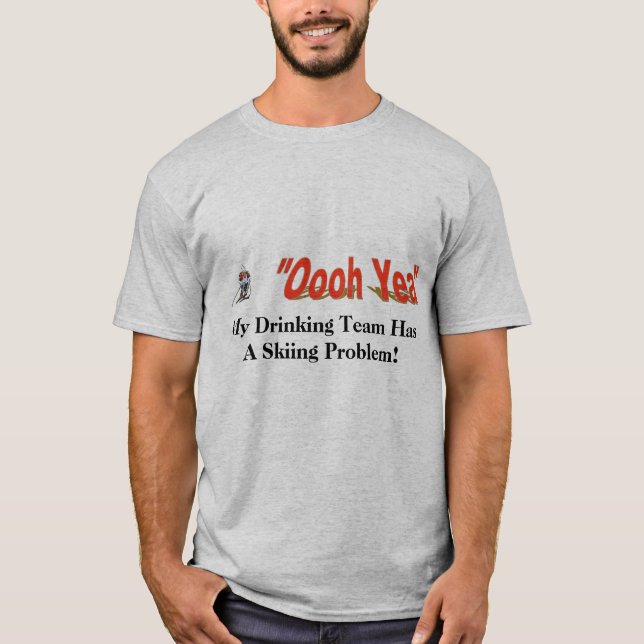 Oooh Yea-Ski-Team T-Shirt (Vorderseite)