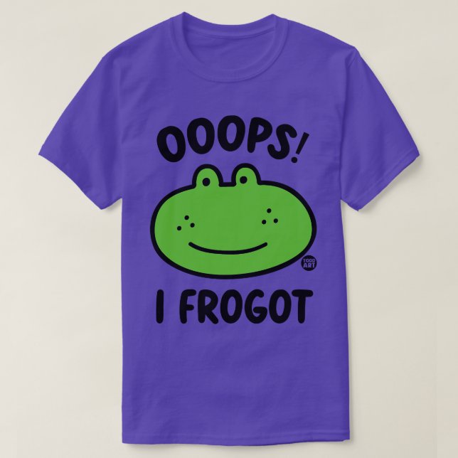 OOOPS FROGOT T-Shirt (Design vorne)