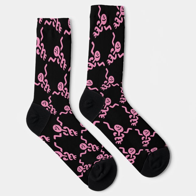 OOP-Socken (Hot Pink) Socken (Rechts)