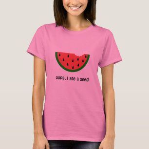 oops aß ich ein Samen Mutterschafts-Shirt T-Shirt