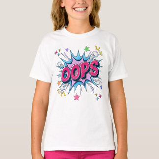 OOPS-Comic-Burst T-Shirt