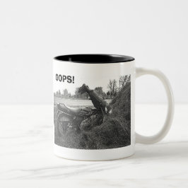 "OOPS! FUNNY FAKE MOTORBIKE ACCIDENT" TASSE