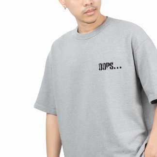 Oops… Funny Minimalist T-Shirt