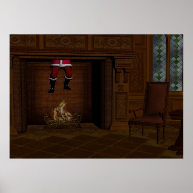 Oops - Hot Surprise For Santa Claus Poster (Vorne)