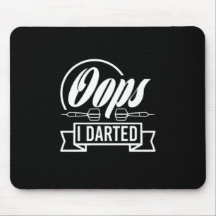 Oops I Dark Mousepad