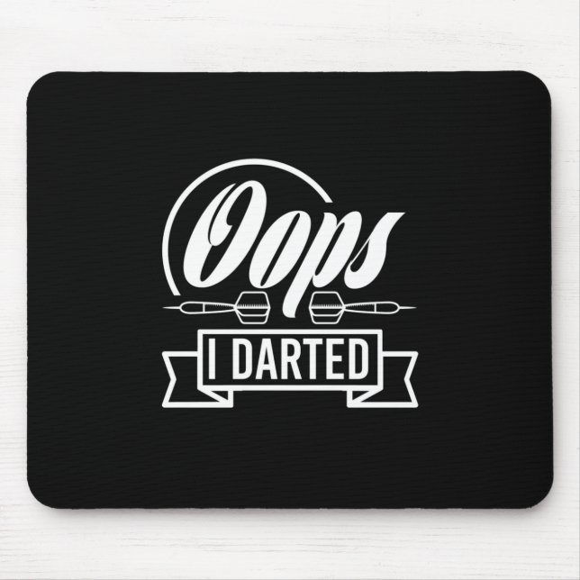 Oops I Dark Mousepad (Vorne)