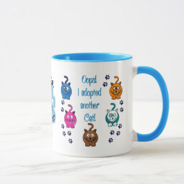 Oops!  Ich adoptierte eine andere Katze! Tasse