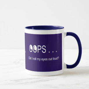 Oops… mustert Rollen Tasse