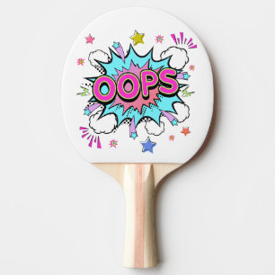 Oops Pop Kunstexplosion Tischtennis Schläger