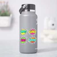 OOPS Super OMG Boom Burst Pop Art 4" Vinyl