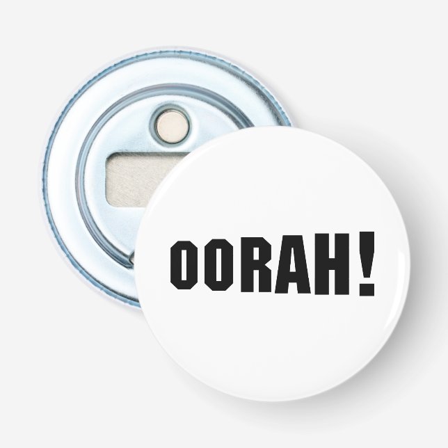 OORAH! FLASCHENÖFFNER (Vorderseite)