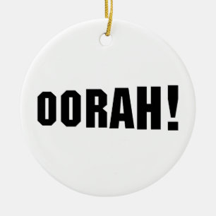 OORAH! KERAMIK ORNAMENT