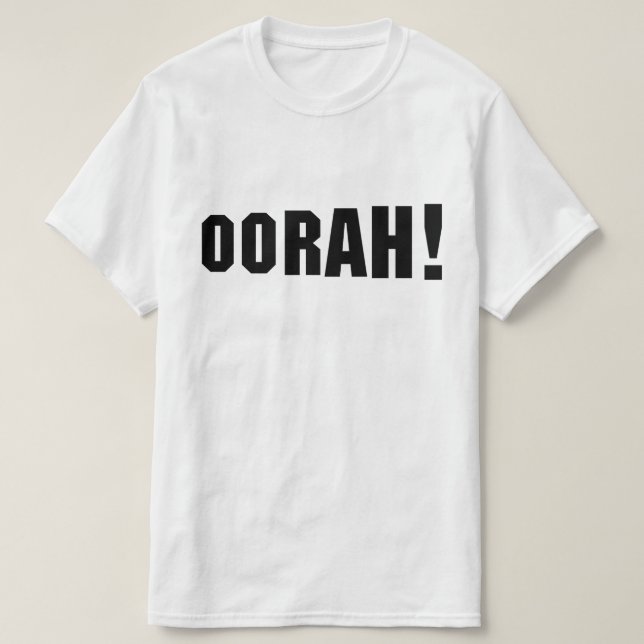 OORAH! T-Shirt (Design vorne)